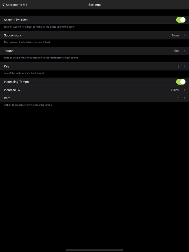 ‎Metronome M1 Pro Screenshot
