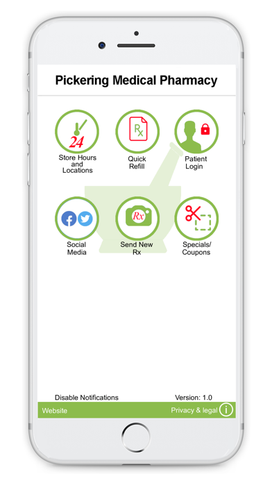 Pickering Medical Pharmacy Screenshot