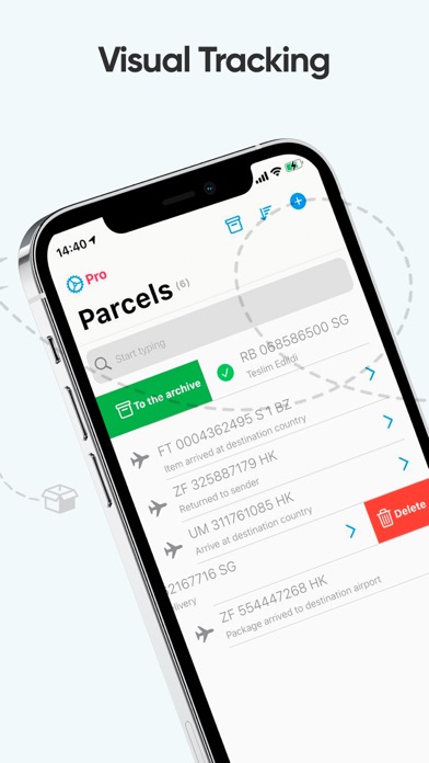 Package Tracker - FastTracking Screenshot