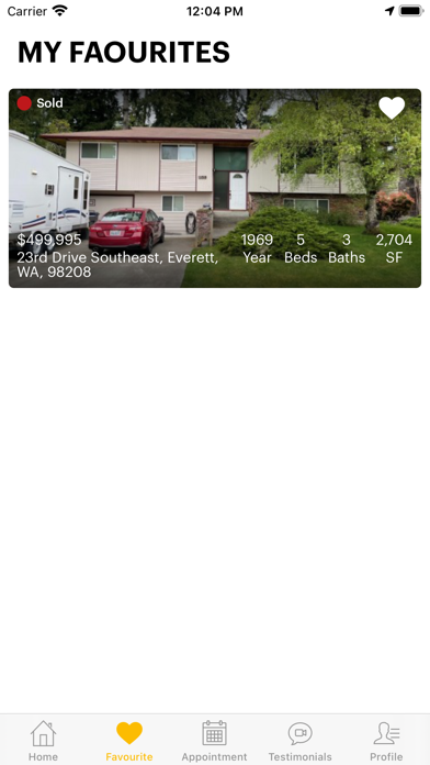 HomeTrust Real Estate Screenshot