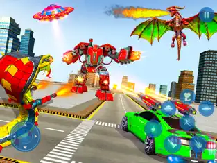 Screenshot 1 Snake Robot Car Transform Game iphone