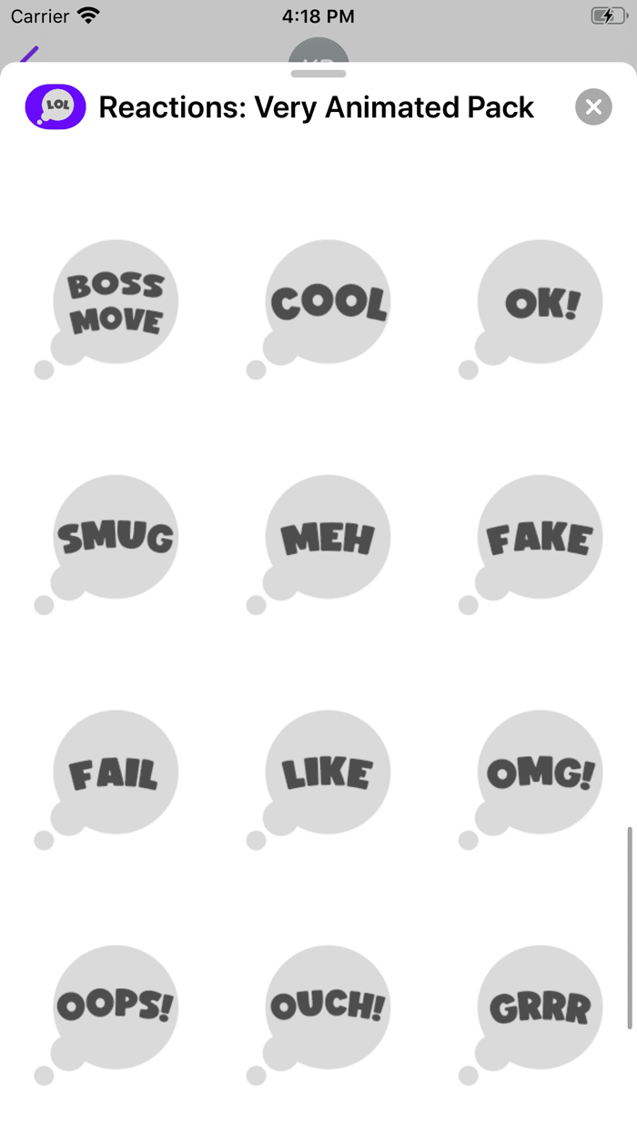 Reactions Very Animated Pack
