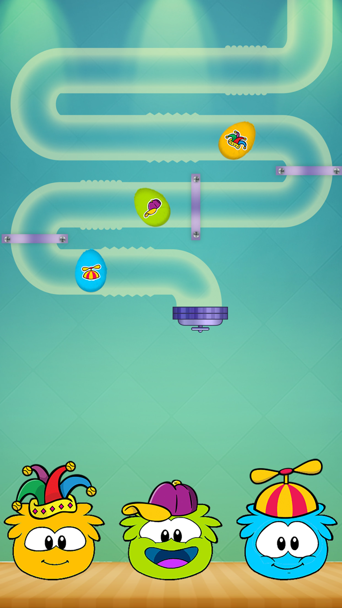 Surprise egg game for toddlers