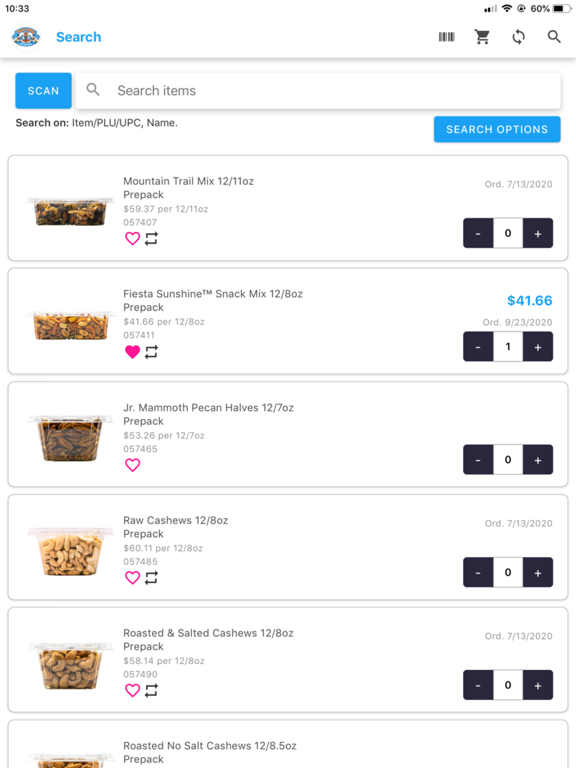 DVF Mobile Order iPad screenshot 4 - Business app