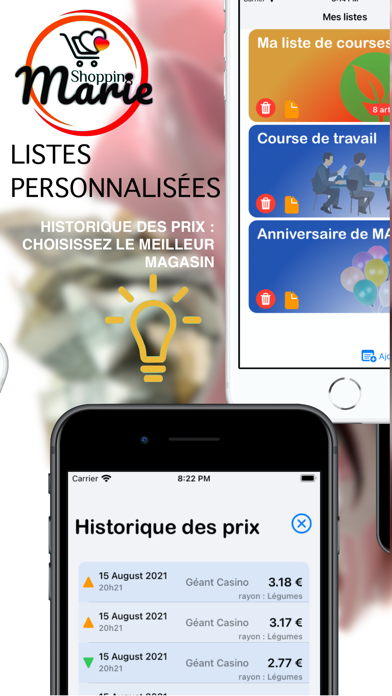 Marie Shopping Screenshot