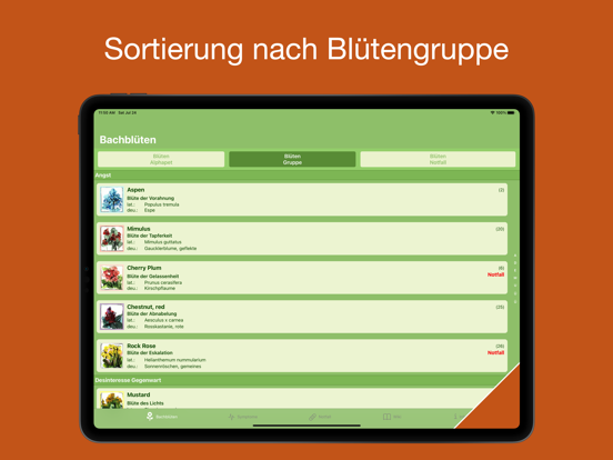 Screenshot #6 pour Bachblüten Lexikon