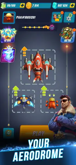 Game screenshot HAWK: Airplane Space games apk