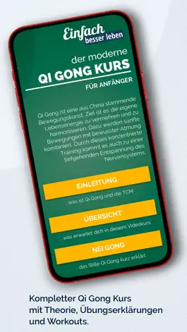 Game screenshot Qi Gong Kurs für Anfänger apk