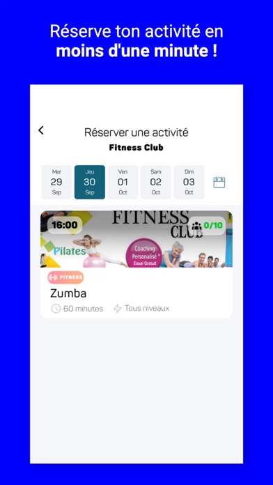 Fitness Club Screenshot