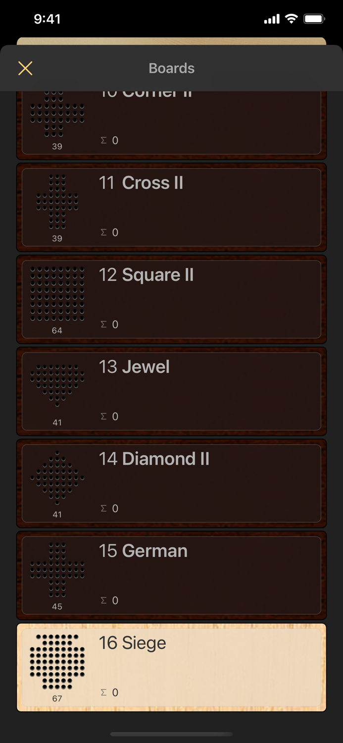 AbaCruX - Peg Solitaire