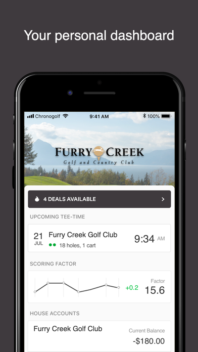 Furry Creek Golf Club Screenshot