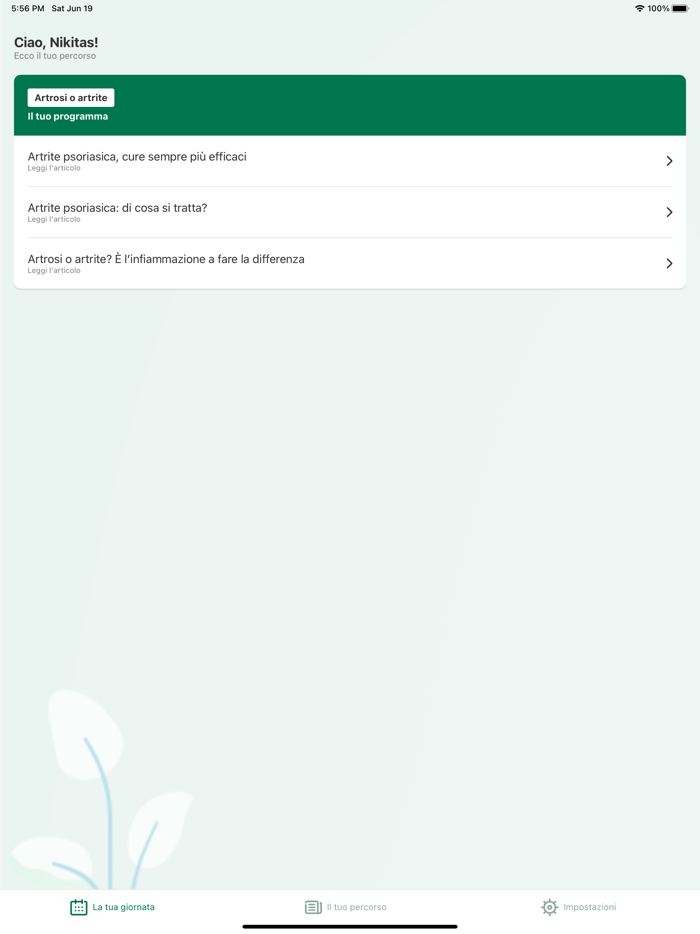 Humanitas Percorsi-Reuma