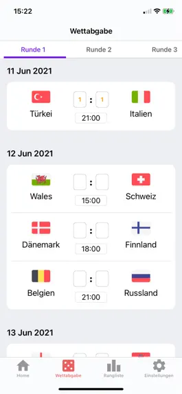 Game screenshot bet2gether - Tippspiel apk