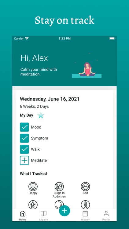 MamaMend Postpartum Tracker