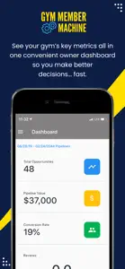 Gym Member Machine screenshot #1 for iPhone
