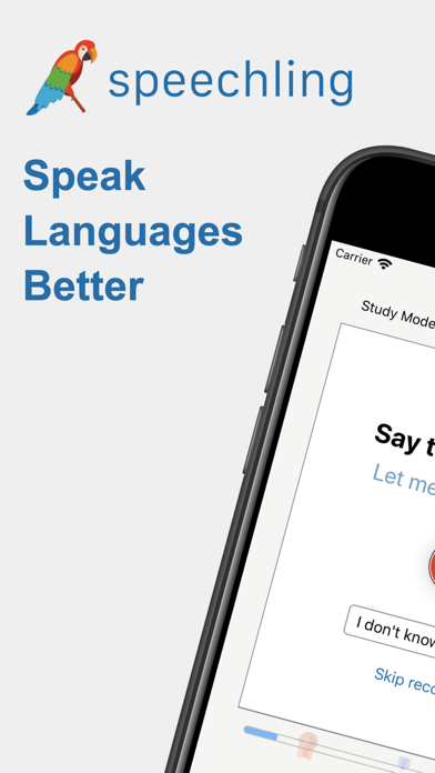 Speechling: Learn Any Language Screenshot