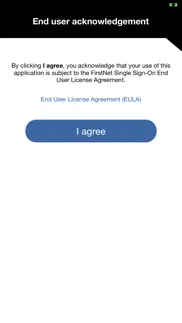 firstnet single sign-on iphone screenshot 2