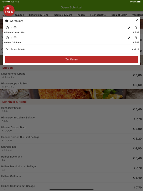 Screenshot #6 pour Opern Schnitzel Wien