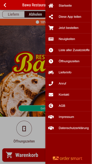 Bawa Restaurant Screenshot