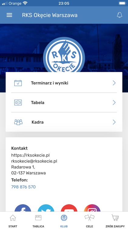 RKS Okęcie Warszawa screenshot-5
