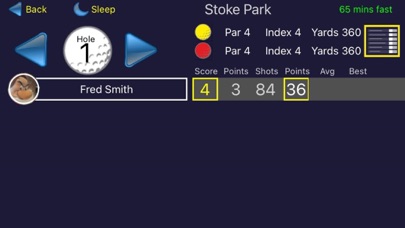 GolfCardLive Screenshot