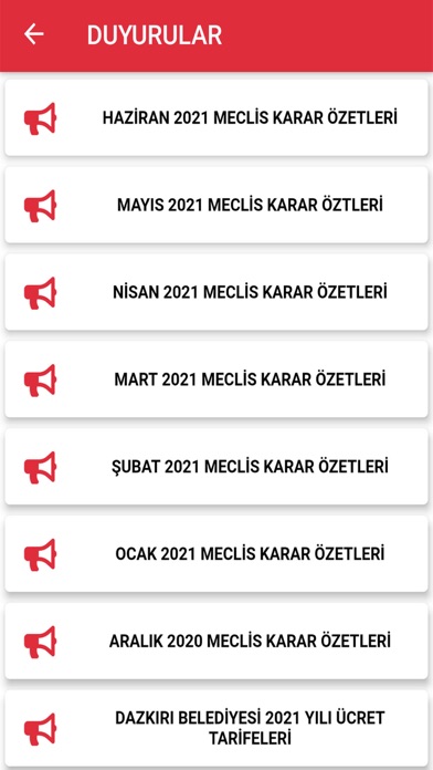 Dazkırı Belediyesi Screenshot