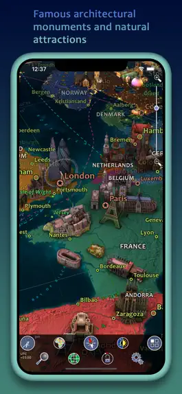 Game screenshot Earth 3D - World Atlas apk