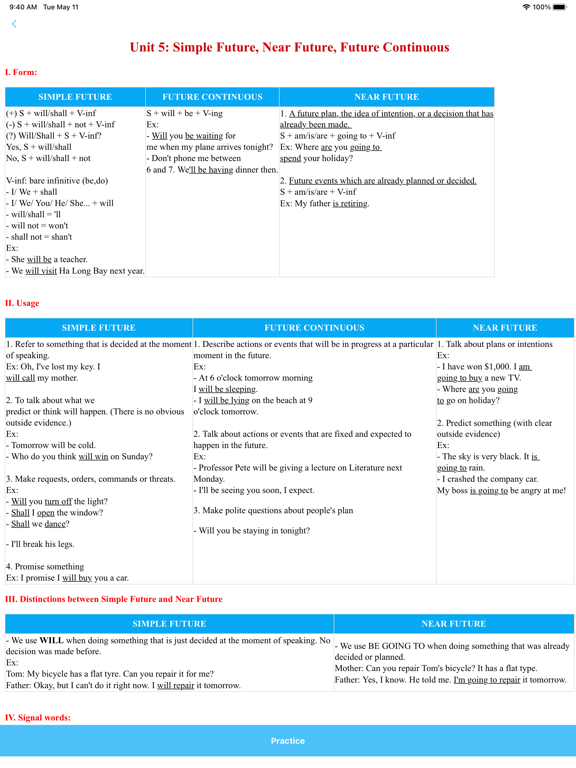 Screenshot #5 pour Study English Grammar Test