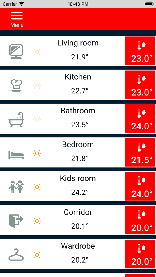 #2. Roth Touchline® SL (iOS) Podle: Roth North Europe A/S