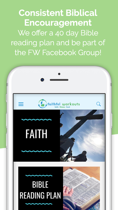Faithful Workouts Screenshot
