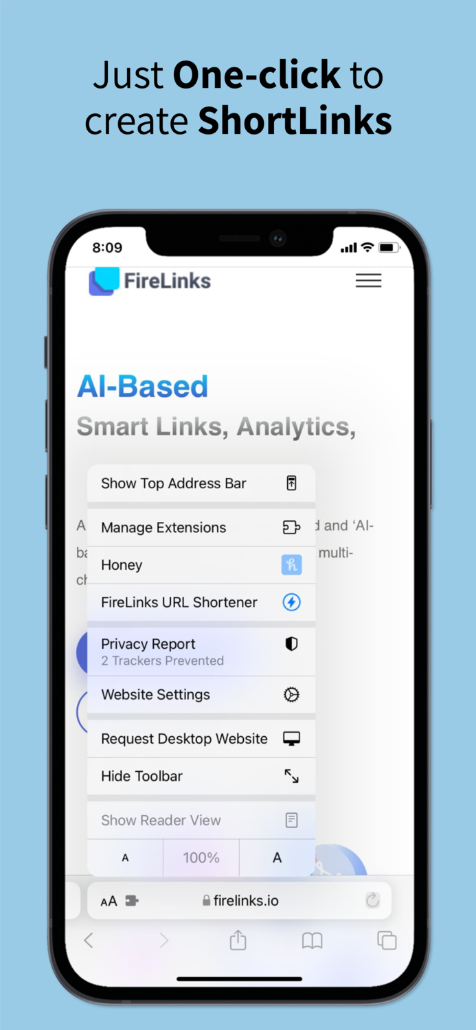 FireLinks URL Shortener