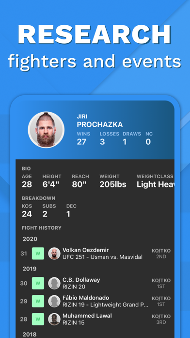 FightPicks - MMA Picks App Screenshot