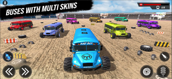Bus Demolition Derby Simulator
