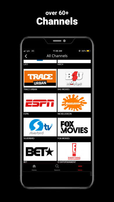 OyaWatch TV - Live TV & Movies Screenshot