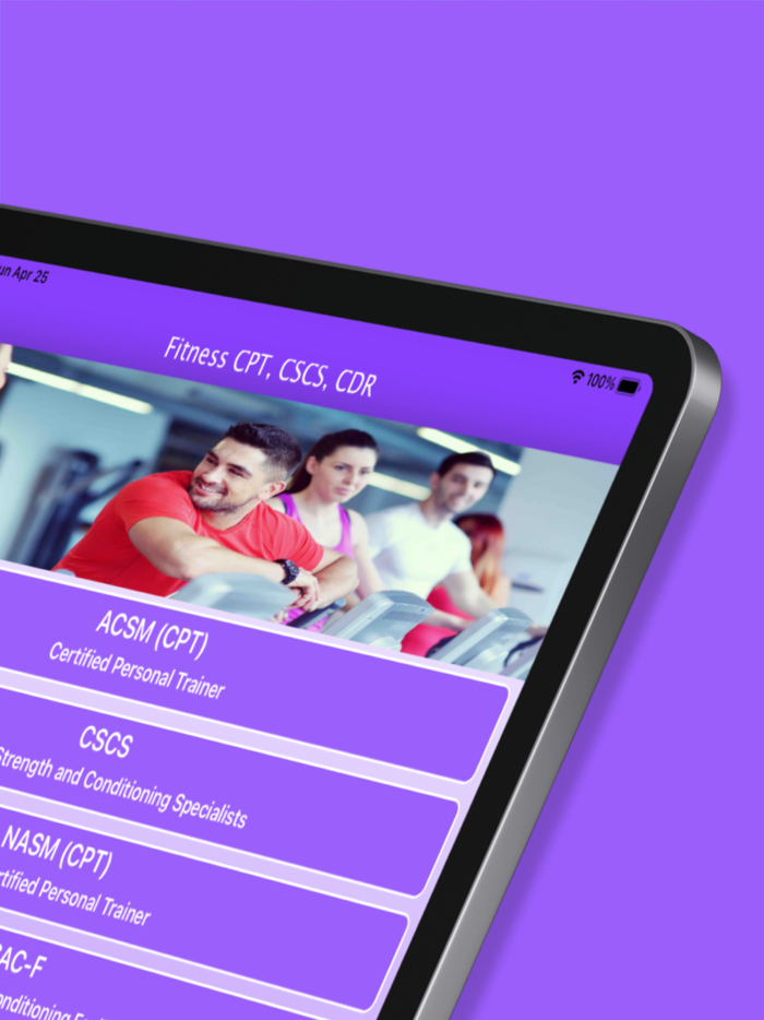 Fitness CPT CSCS CDR TSAC-F