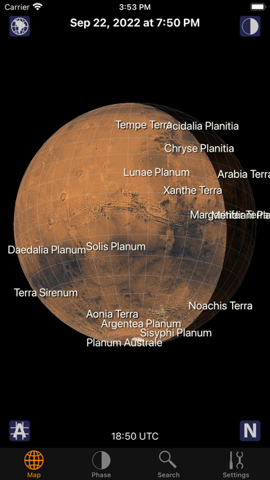 Screenshot #1 pour Mars Atlas