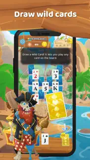 solitaire tripeaks: pirates iphone screenshot 2