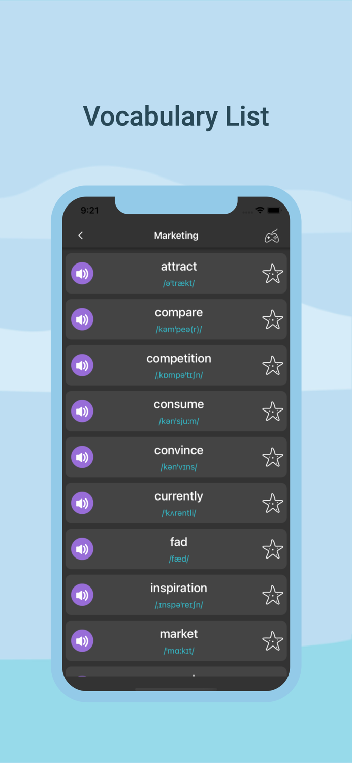 EVocabulary - Learn new words