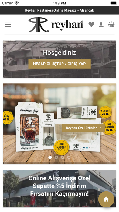 Reyhan Pastanesi Online Screenshot