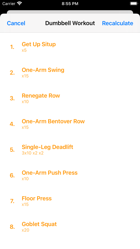 #2. Routine Randomizer (iOS) Podle: Nurhan Ilhanov