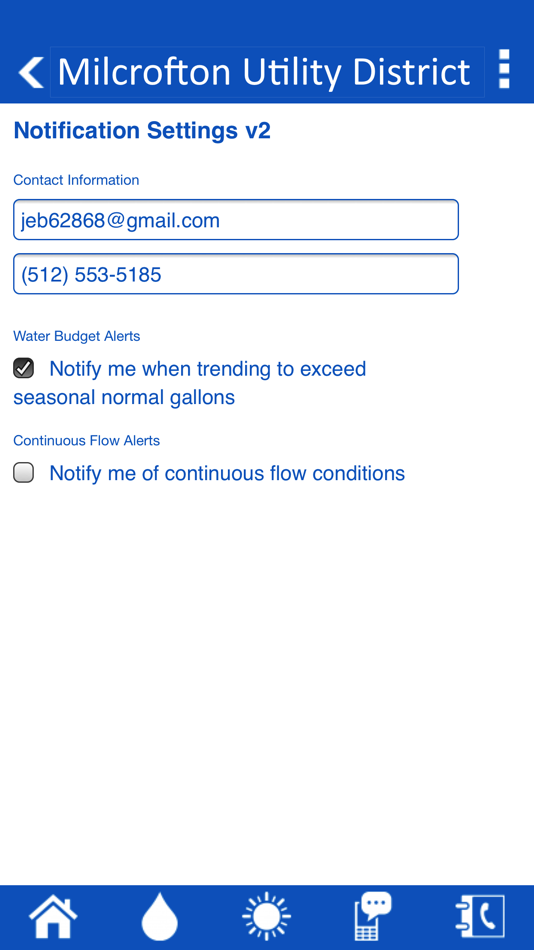#4. Milcrofton Utility District (iOS) Podle: H2O Analytics Corporation