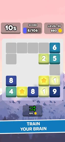 Game screenshot Merge 10 - Brain Puzzle hack