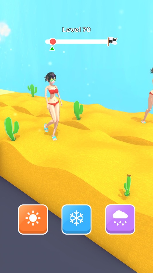 #3. Weather Run 3D (iOS) 由: HAPPY GAME COMPANY TEKNOLOJI ANONIM SIRKETI