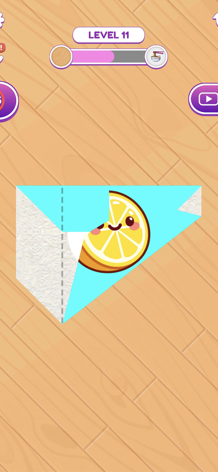 Paper Fold - Pictures Puzzle