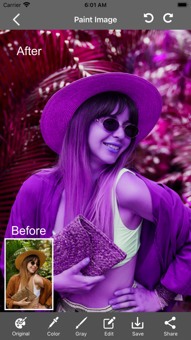 Color Photo Effects Screenshot