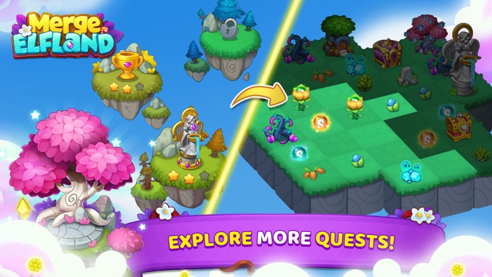 Merge Elfland - Magic Merge