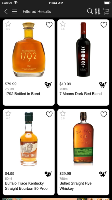 Watergate Vintners and Spirits Screenshot