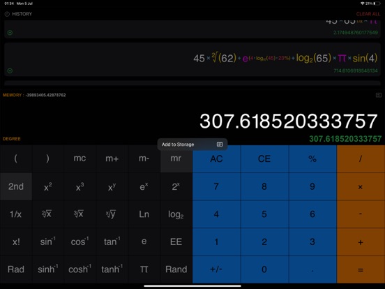 Screenshot #5 pour Calculator Professor