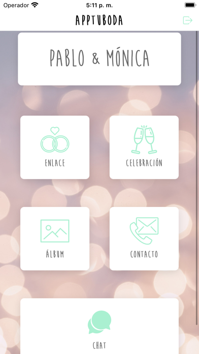 AppTuBoda Screenshot