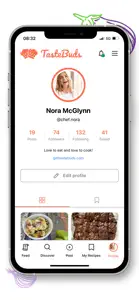 TasteBuds - Recipe Sharing screenshot #4 for iPhone